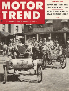 MOTOR TREND 1951 FEB Vol 3 No 2 - PACKARD TEST, MOTORAMA, HISPANO-SUIZA